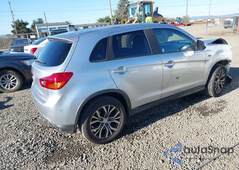 2016 Mitsubishi Outlander Sport 2.0 Es из США, поврежденный, VIN JA4AP3AU2GZ049350